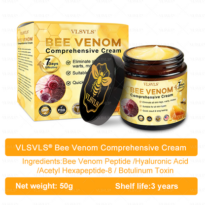 Made and Shipped from USA  🎄𝑽𝑳𝑺𝑽𝑳𝑺® Bee Venom Comprehensive Cream  LAST DAY 80% OFF(Sagging Skin, Fine Lines, Loss of Firmness, Flat Bust, Drooping Hips, and More)