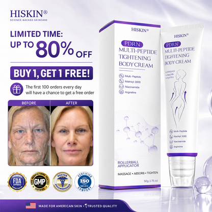 HISKIN® 🎁🎁🎁Only 10 Boxes left! We're offering you an additional 30% discount! Get yourself in shape and healthy. Miss out now, and you won't have another chance until next year.